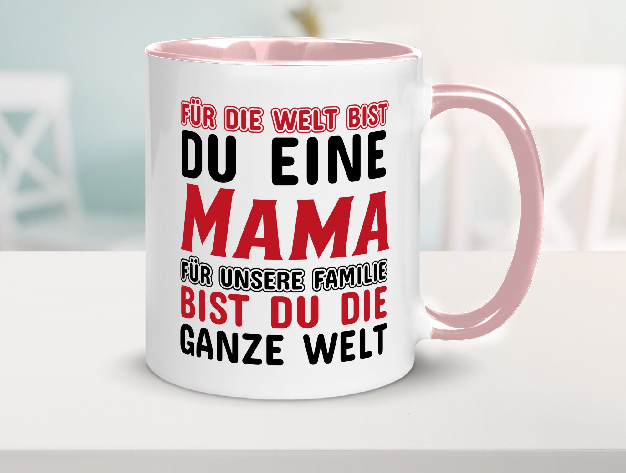 Beste mama der Welt lustiger Spruch Geschenk Familie Geschenkidee Tasse