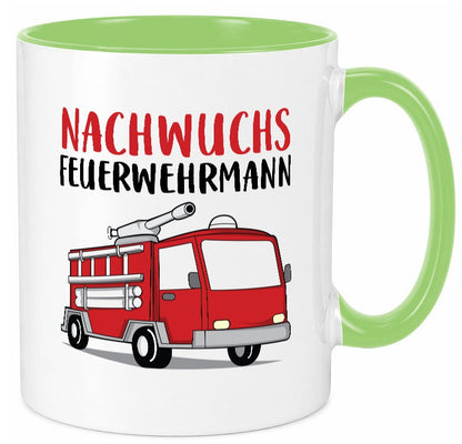 Nachwuchs Feuerwehrmann | Feuerwher Humor Geschenkidee Tasse