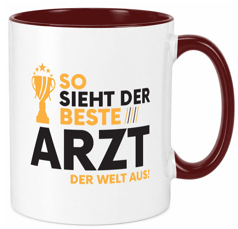 Der Weltbeste Arzt | Medizin Doktor Facharzt lustiger Spruch Geschenk Humor Tasse