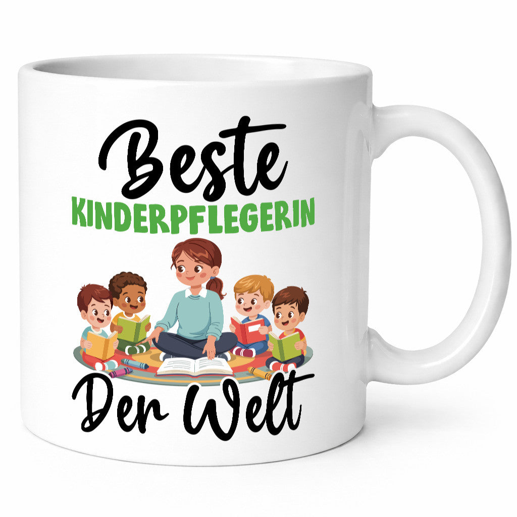 Beste Kinderpflegerin | Kinder Pflegeberuf v2 lustig Arbeit Kollegen Büro