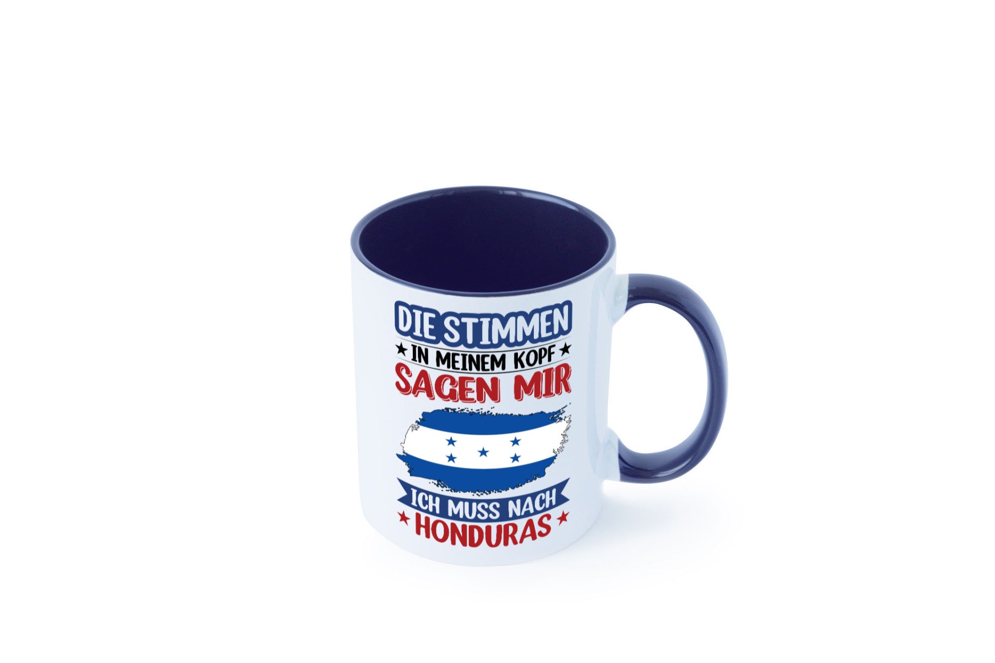 Honduras | Urlaub Stimmen in meinem Kopf Traumland Geschenkidee Humor Tasse