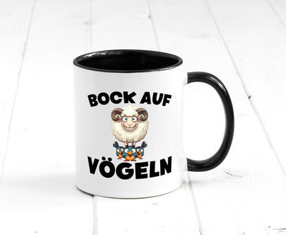 Bock auf Vögeln | Vögel Lustig v2 Humor Geschenkidee Geschenk Tasse