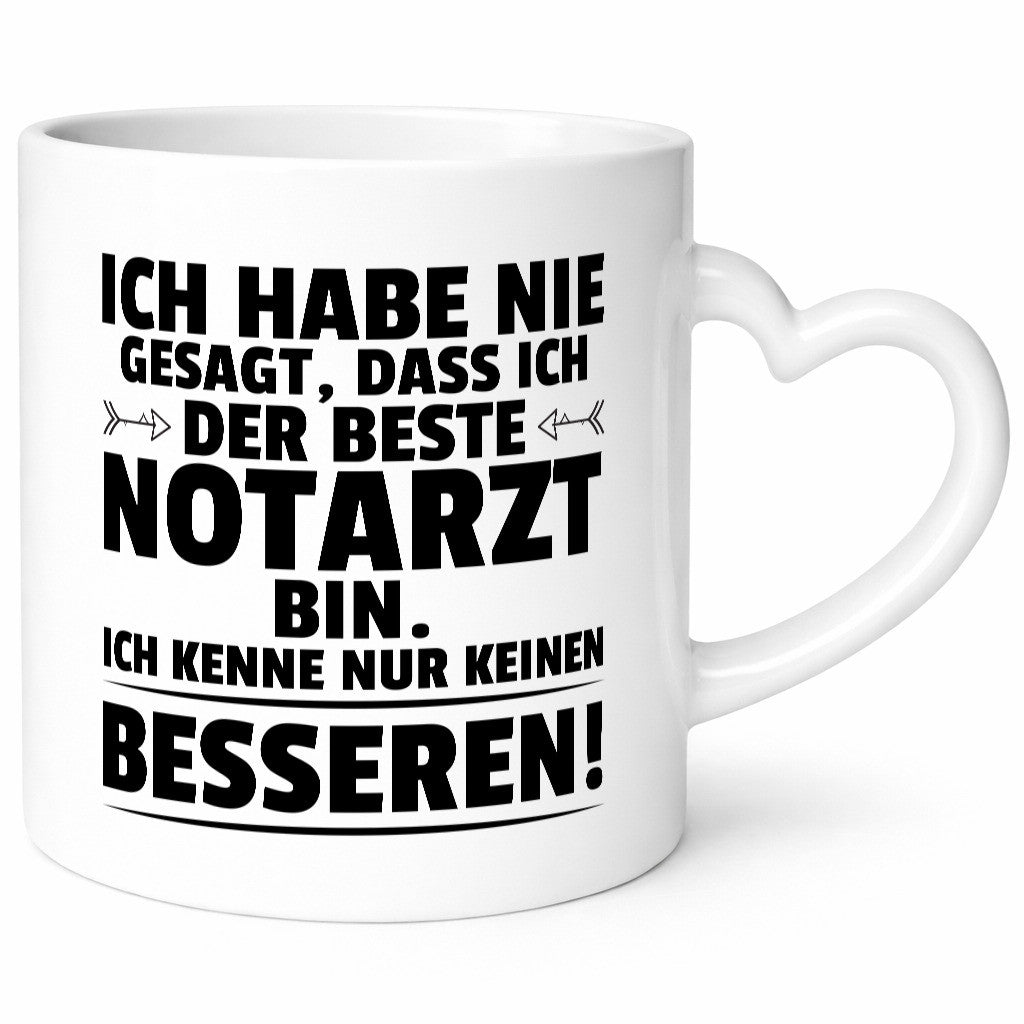 Der Beste Notarzt | Arzt lustig Humor Geschenkidee Geschenk Tasse