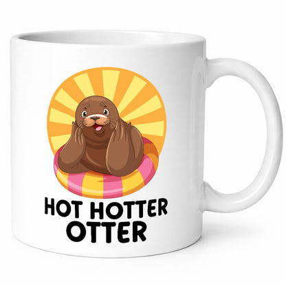 Hot Hotter Otter | Otterliebe lustig Humor Geschenkidee Geschenk Tasse