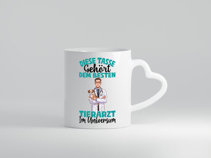 Im Universum: Tierarzt | Tiermedizin Mediziner Humor Tierliebhaber Geschenkidee