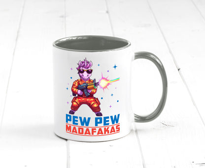 Pew Madafakas vl5 lustiger Spruch Geschenk Humor Geschenkidee Tasse