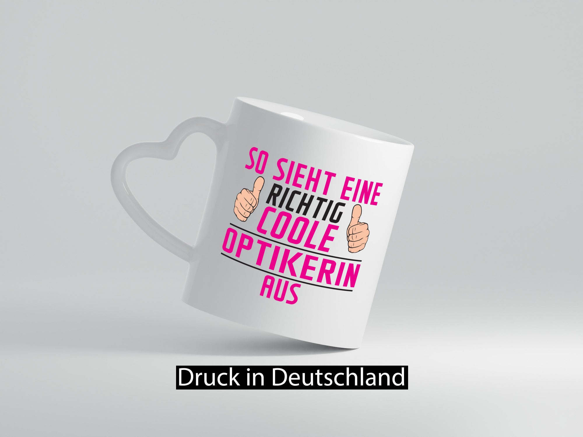 Richtig Coole Optikerin | Augenoptik Humor Geschenkidee Tasse
