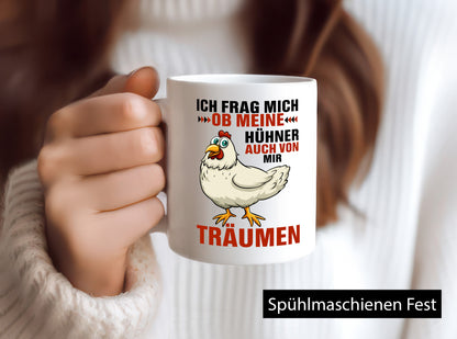 Träumen meine hühner auch von mir? Landwirt | Hühnerstall v2 Geschenk Humor