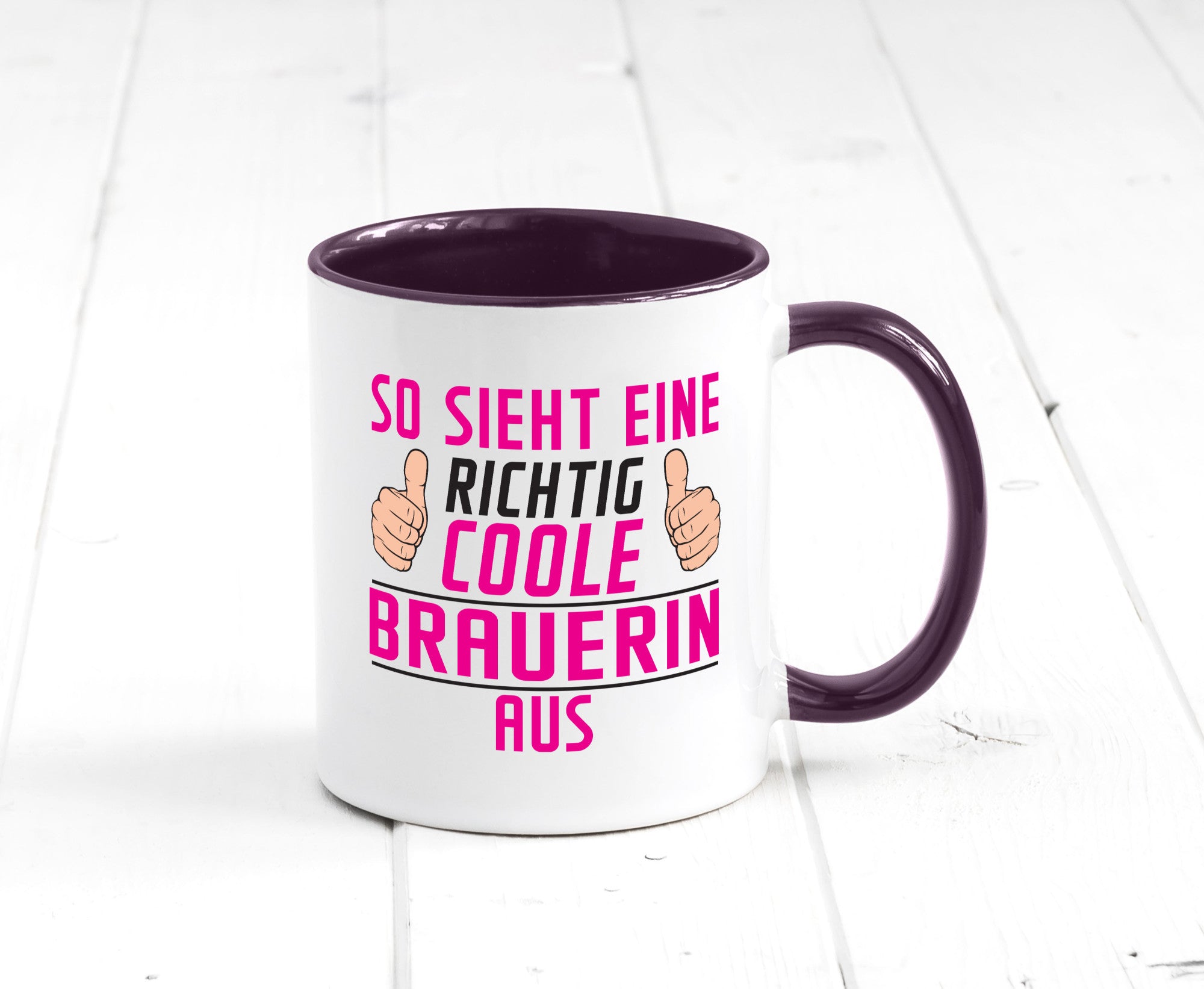 Richtig Coole Brauerin | Bier Brauerei Geschenk Humor Geschenkidee lustiger