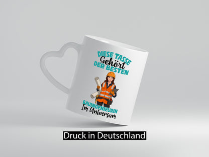 Im Universum: Bauingenieurin | Ingenieurin lustiger Spruch Geschenk Humor