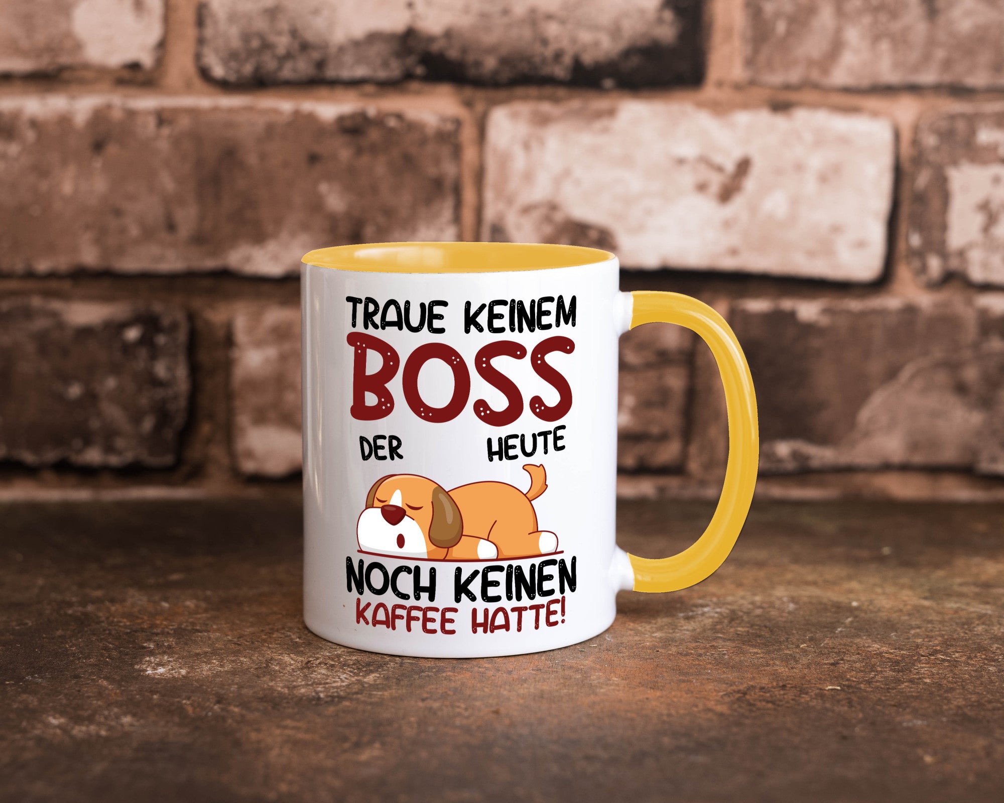 Traue keinem Boss | Führungskraft Vorgesetzter Geschenkidee Humor Tasse