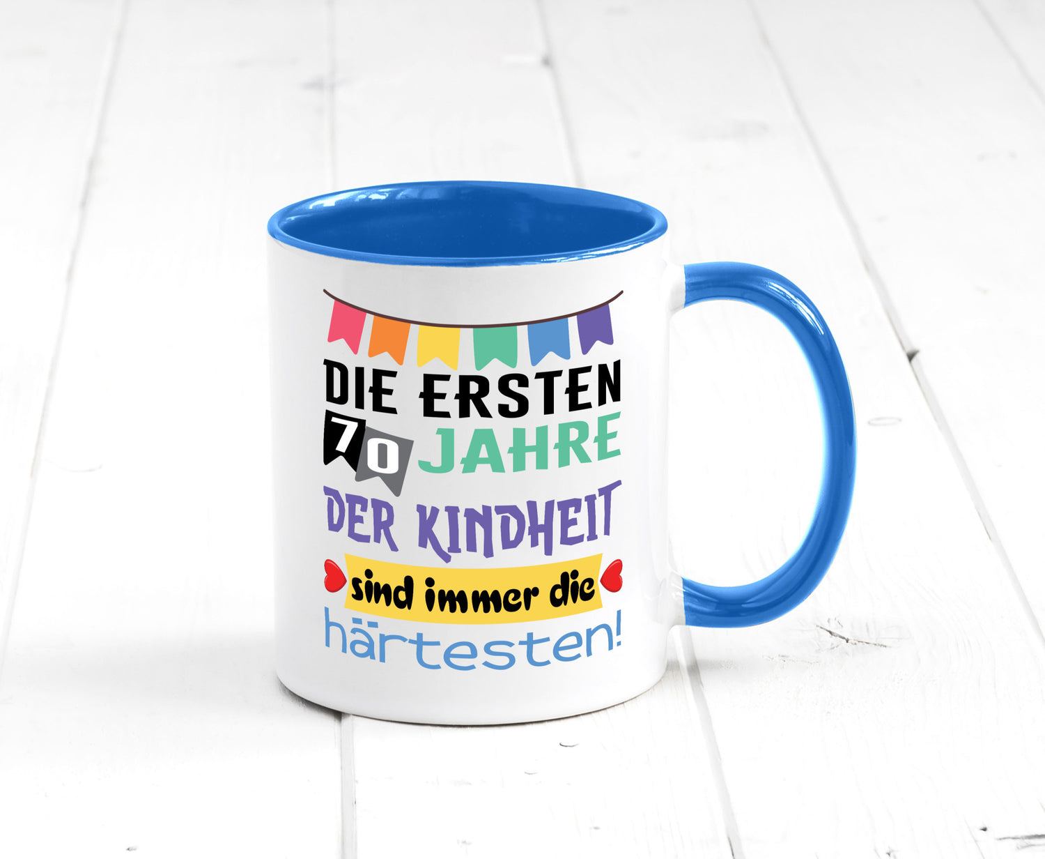 Die ersten 70 Jahre der Kindheit | 70. Geburtstag Rentner Humor Ruhestand