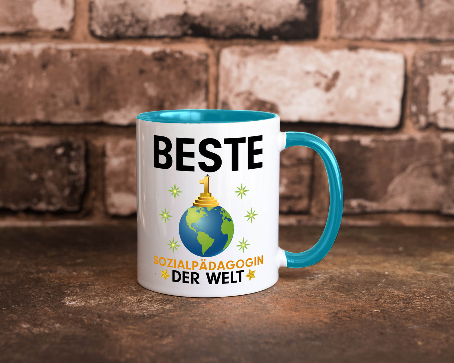Welt Beste Sozialpädagogin | Humor Pädagogin Geschenkidee Tasse