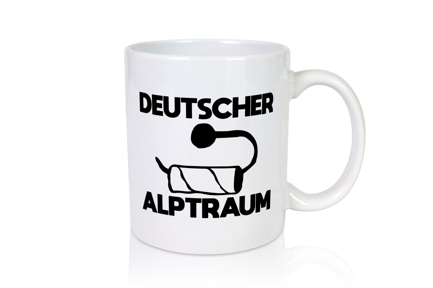 Deutscher Alptraum Humor Geschenkidee Tasse