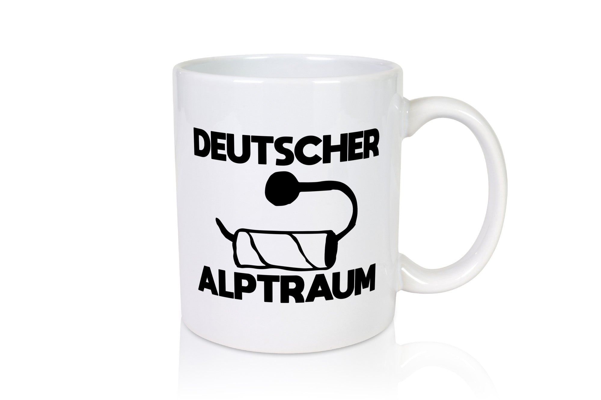 Deutscher Alptraum Humor Geschenkidee Tasse