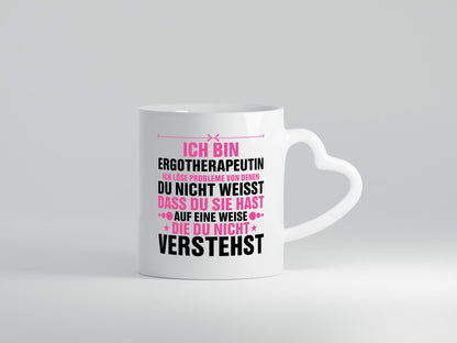 Löse Probleme: Ergotherapeutin | Ergotherapie v2 lustiger Spruch Geschenk Humor