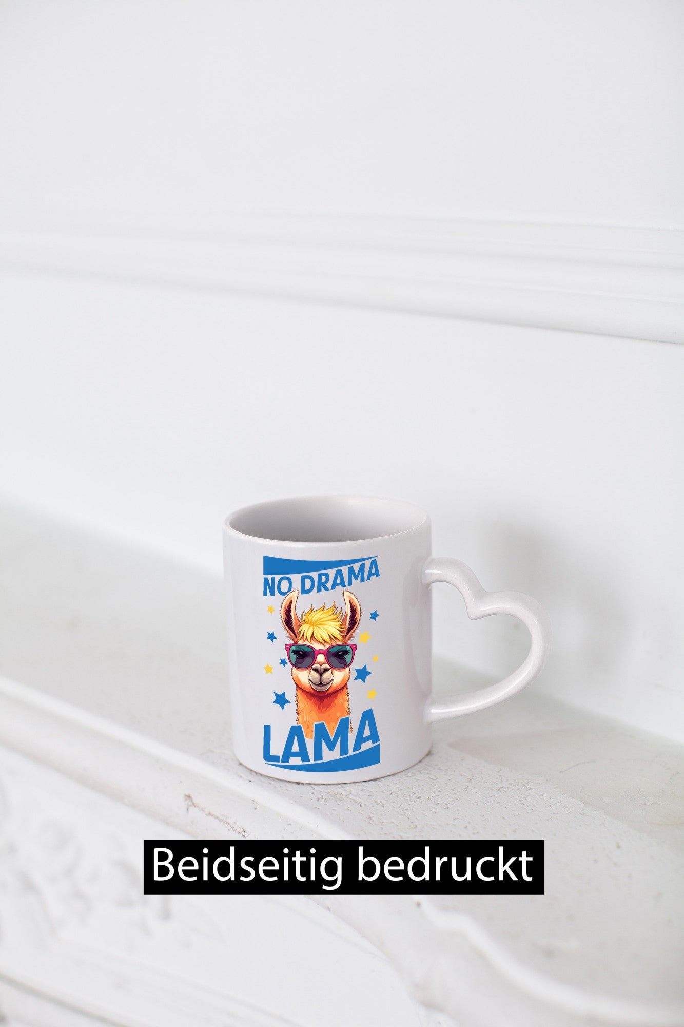 No Drama Lama | Alpaka mit Sonnenbrille Geschenk Humor Geschenkidee lustiger