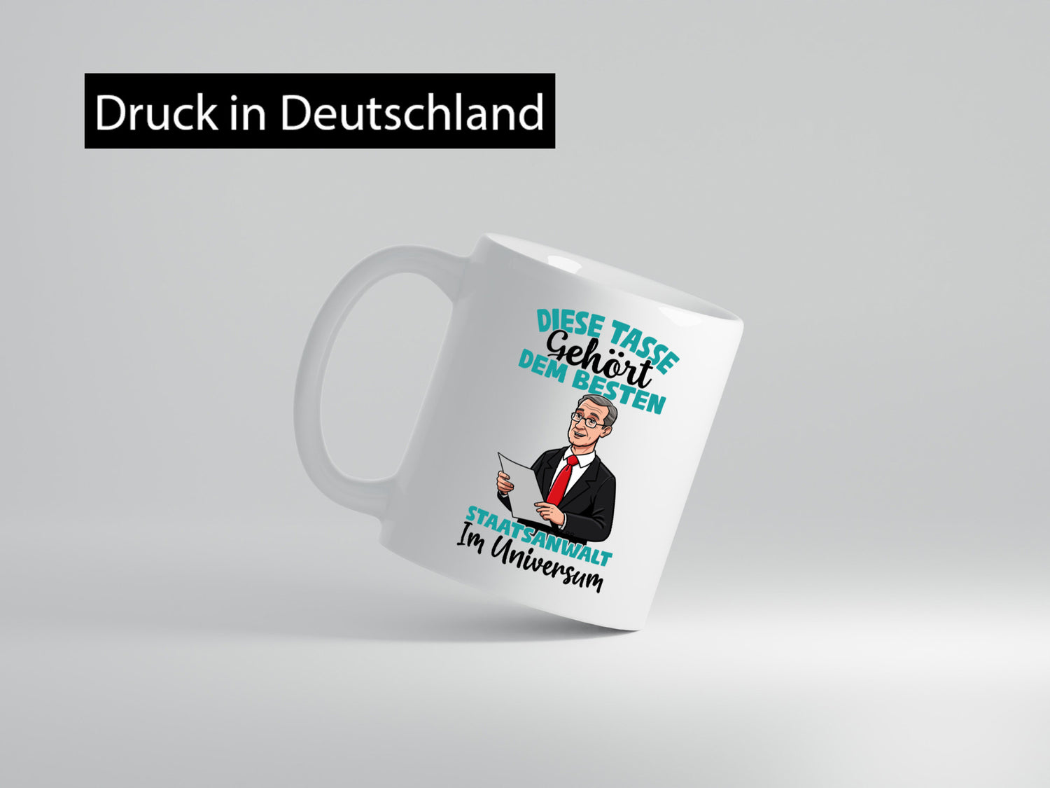 Im Universum: Staatsanwalt | Anwalt Jurist Humor Geschenkidee Tasse