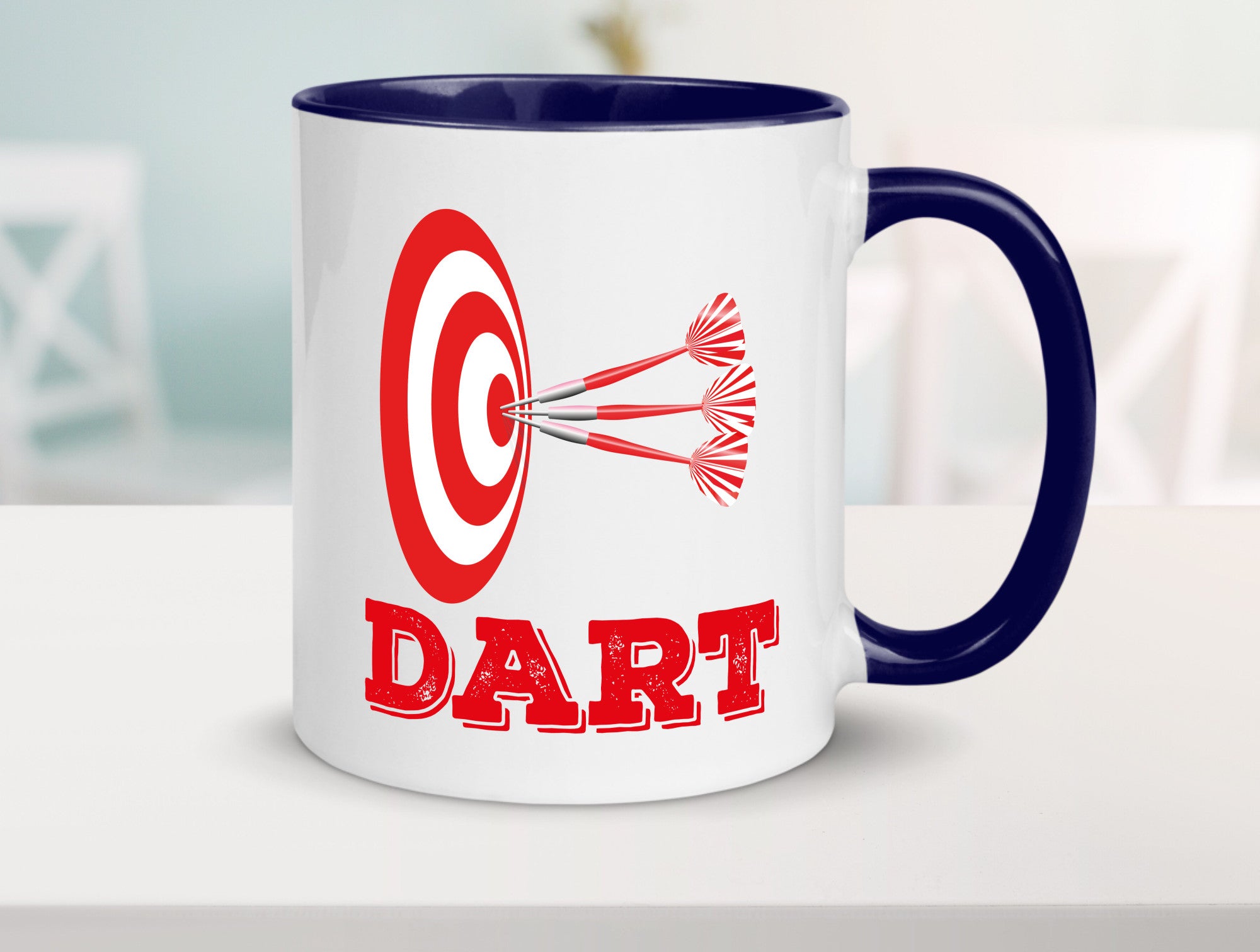 Dartspieler Tasse | Dart Hobby Motiv Spieler lustig Humor Geschenkidee Geschenk