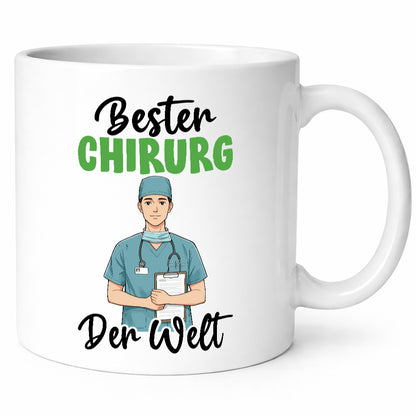 Bester Chirurg | Medizin Chirurgie Geschenkidee Humor Tasse