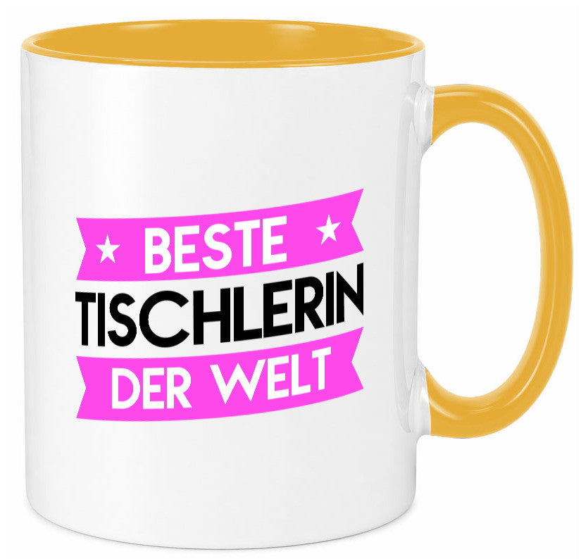 Beste Tischlerin | Tischlerei lustiger Spruch Geschenk Humor Geschenkidee Tasse