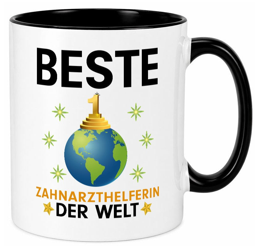 Welt Beste Zahnarzthelferin | Zahnmedizin Geschenk Humor Geschenkidee lustiger Tasse