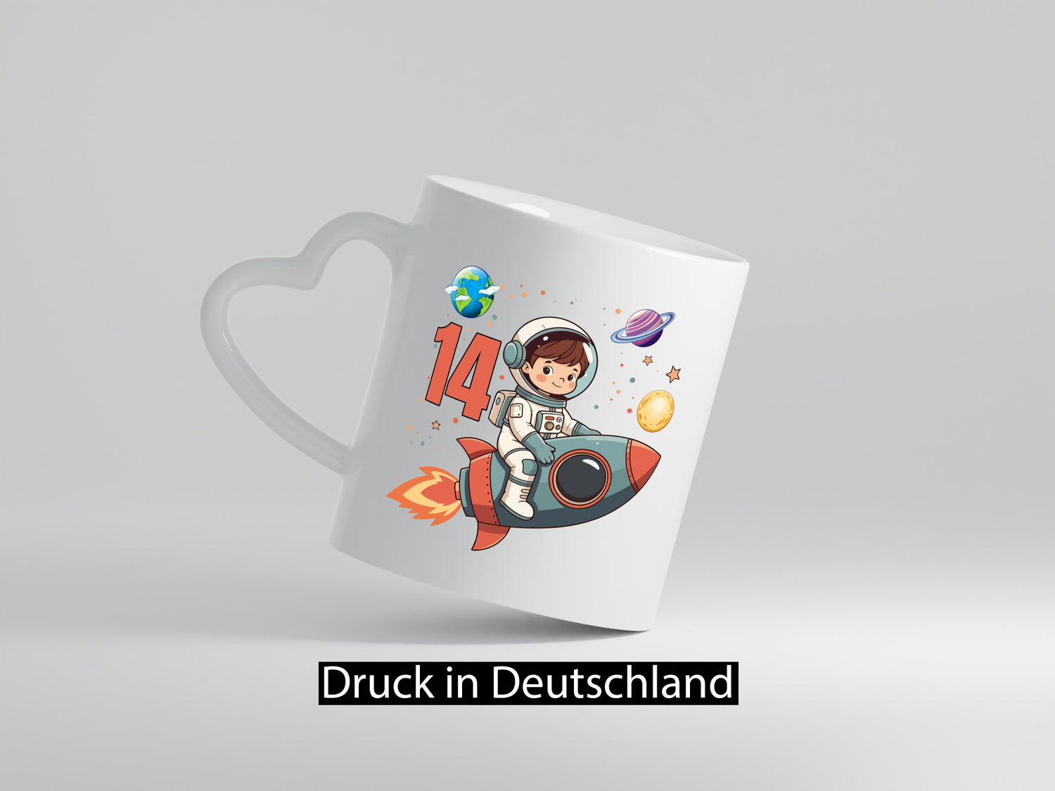14. Geburtstag | 14 Jahre Astronaut Weltraum Geschenk Geschenkidee lustiger