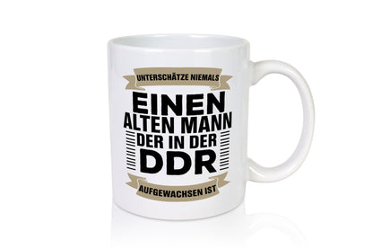 DDR Männer | Ostdeutschland Opa Ossi Vatertag Humor Familie Geschenkidee Tasse