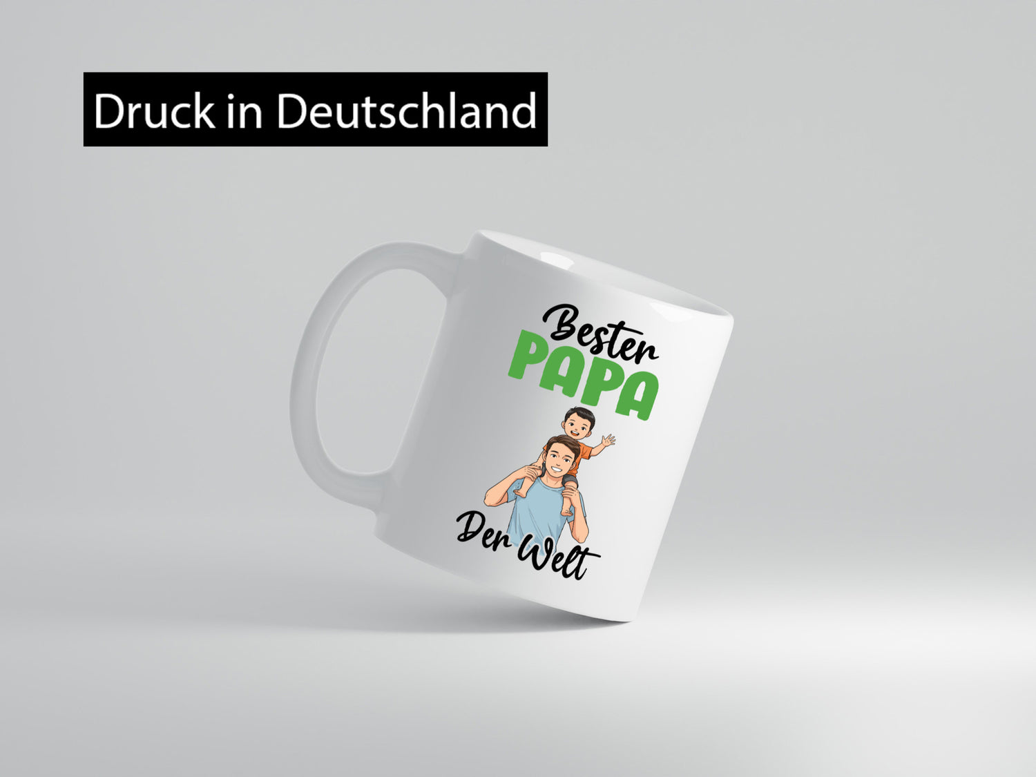 Bester Papa | Vatertag Daddy Familie lustiger Spruch Geschenk Geschenkidee Tasse
