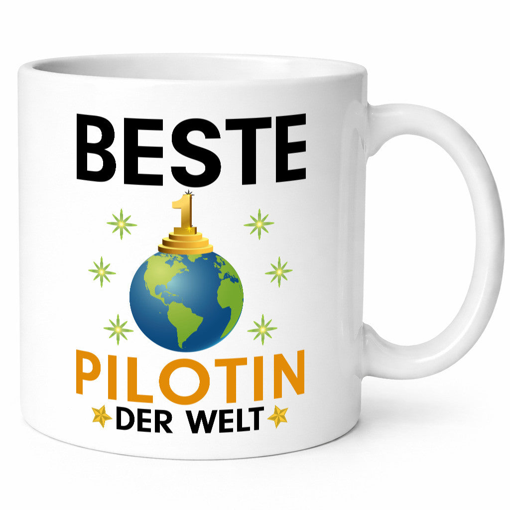Welt Beste Pilotin | Definition Piloten Geschenkidee Humor Tasse