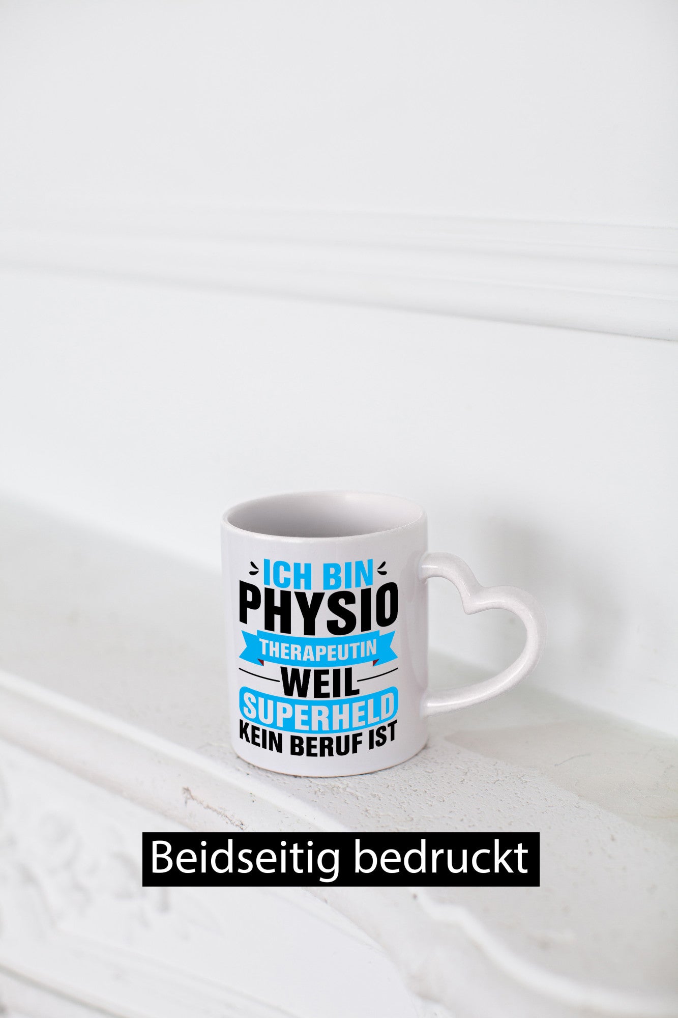 Physio Therapeut | Superheld Arbeit lustig Kollegen Büro Geschenk Tasse