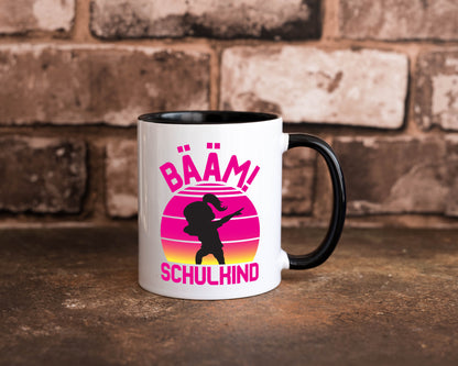 Bääm Schulkind | Einschuldung Schulanfang Geschenkidee Humor Tasse
