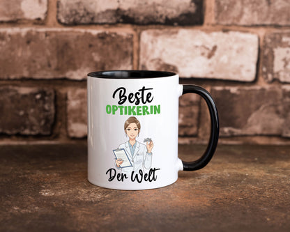 Beste Optikerin | Augenoptik v2 Geschenk Humor Geschenkidee lustiger Spruch