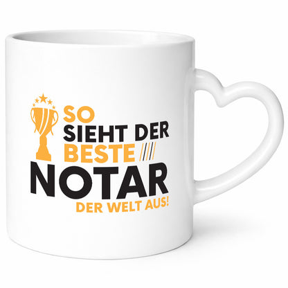 Der Weltbeste Notar | Jurist Geschenkidee Humor Tasse
