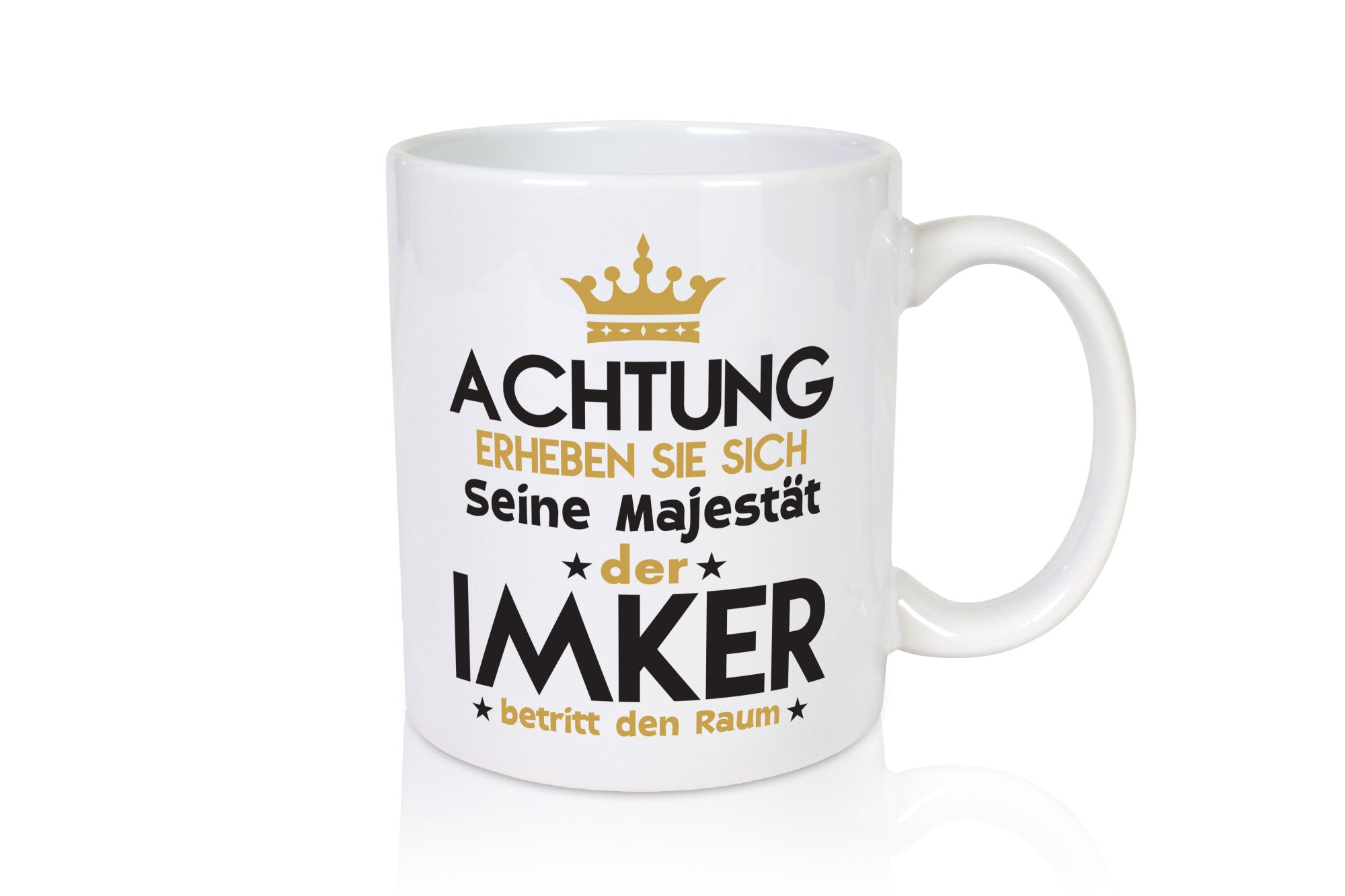 Seine Majestät Imker | Imkerei Geschenk Humor Geschenkidee lustiger Spruch Tasse