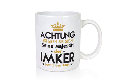 Seine Majestät Imker | Imkerei Geschenk Humor Geschenkidee lustiger Spruch Tasse