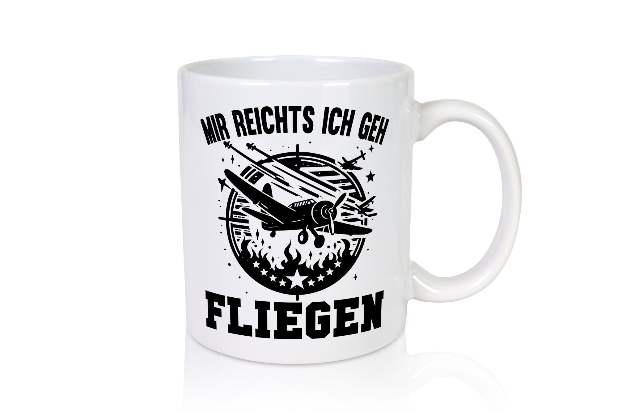 Mir reicht ich geh Fliegen | Flugzeug Pilot Humor Geschenkidee Tasse