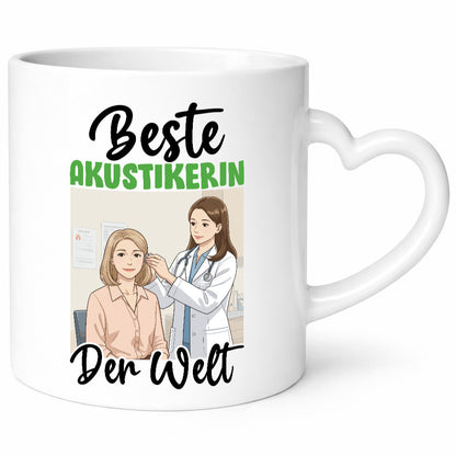 Beste Akustikerin | Akustik Hörgeräteakustik Geschenk Humor Geschenkidee