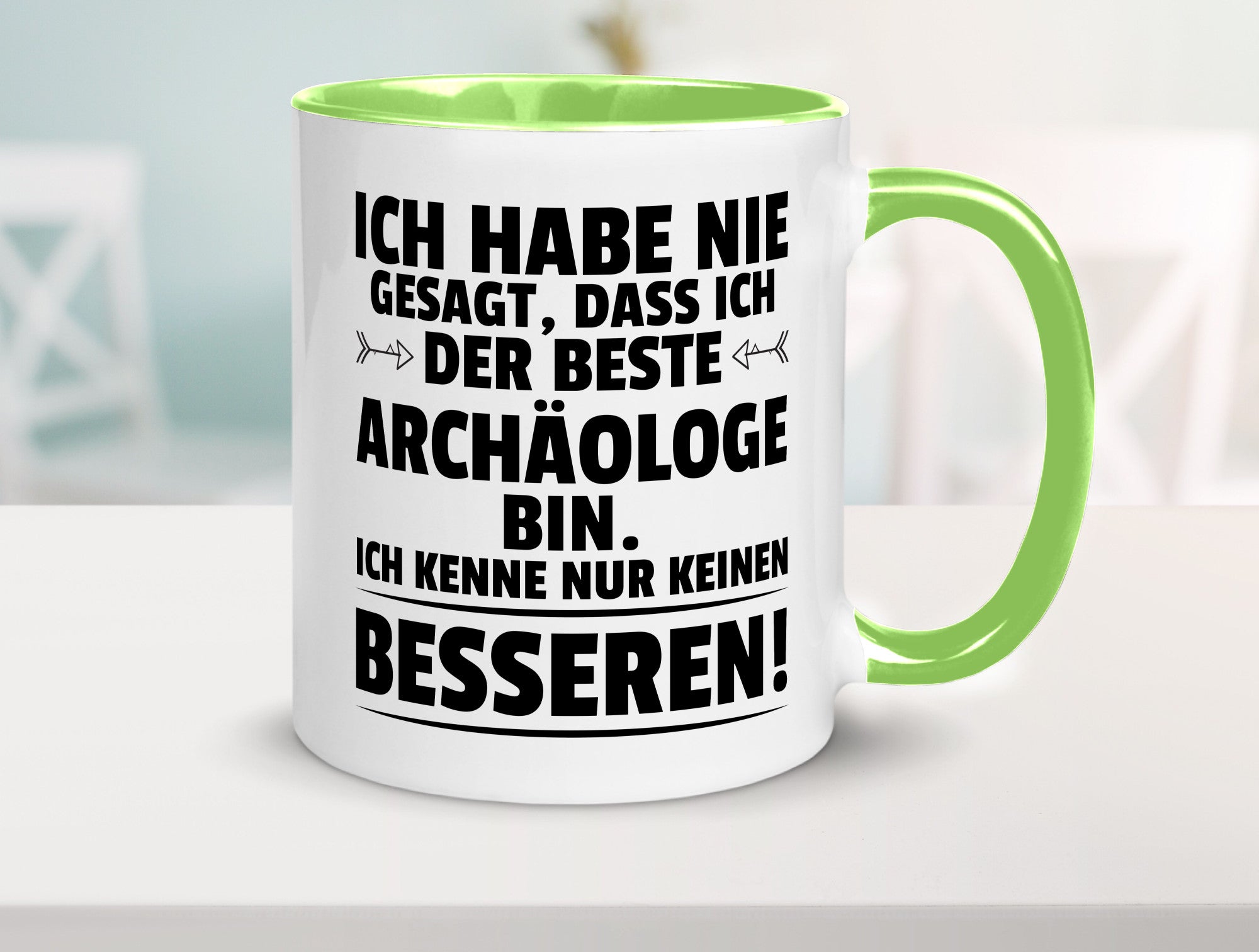 Der Beste Archäologe | Archäologie Forscher Humor Geschenkidee Tasse