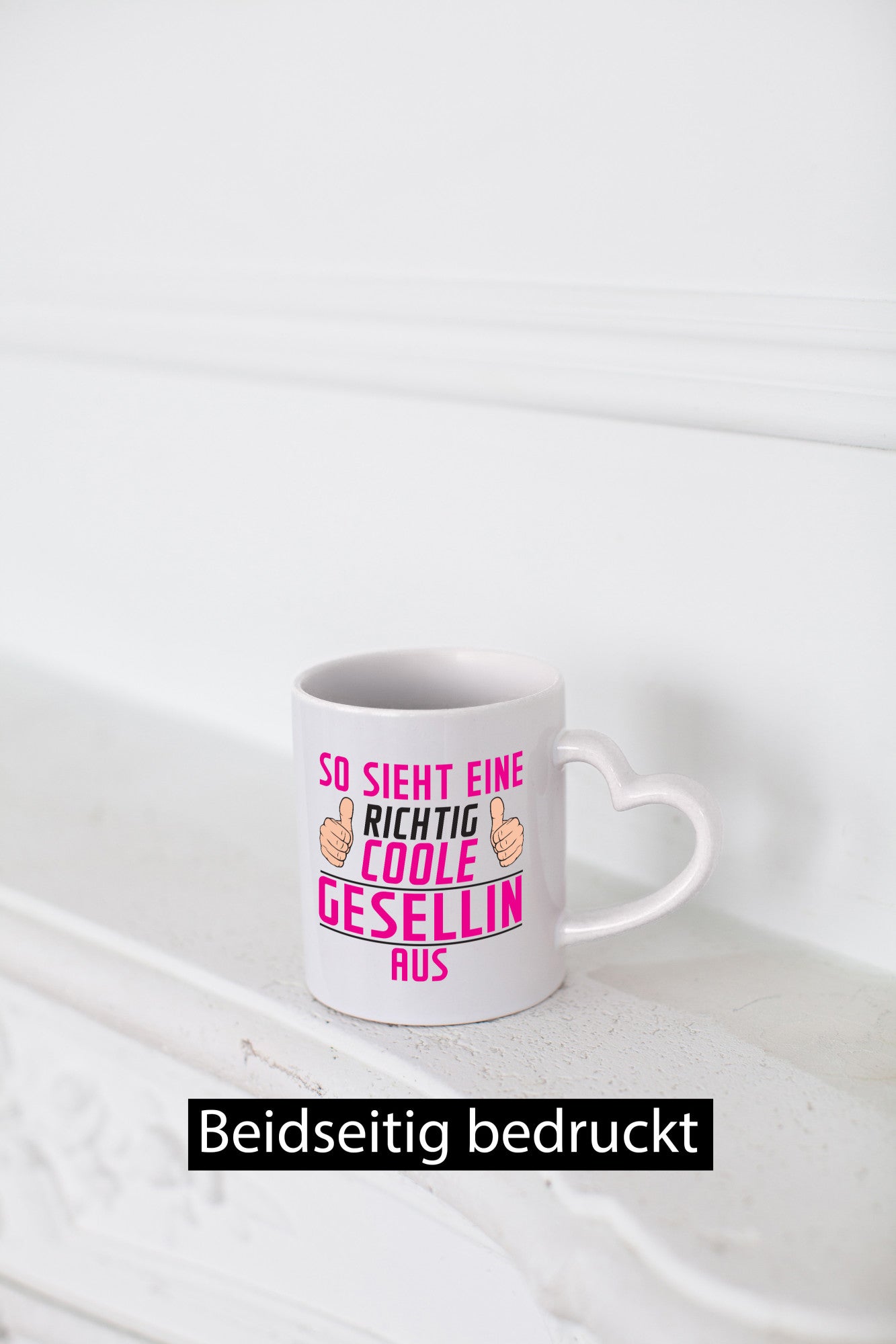 Richtig Coole Gesellin | Handwerkerinnen Humor Geschenkidee Tasse