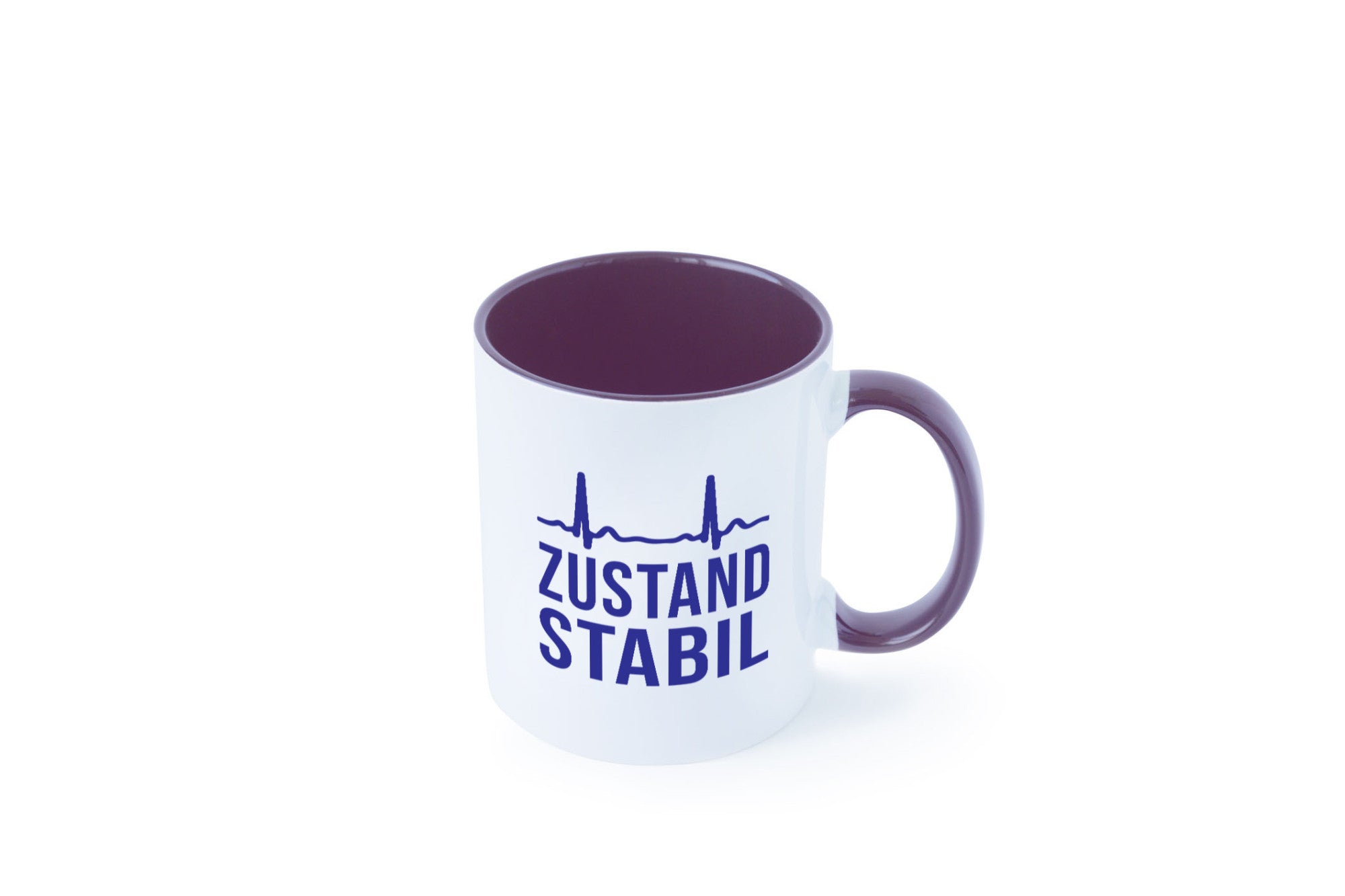 Zustand stabil | Herzschlag v2 Geschenk Humor Geschenkidee lustiger Spruch Tasse