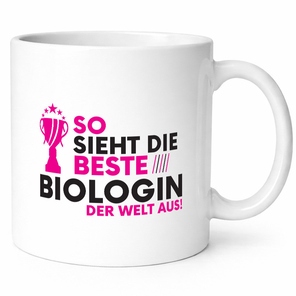 Die weltbeste Biologin | Biologie Naturforscherin Geschenk Humor Geschenkidee