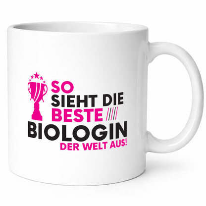 Die weltbeste Biologin | Biologie Naturforscherin Geschenk Humor Geschenkidee