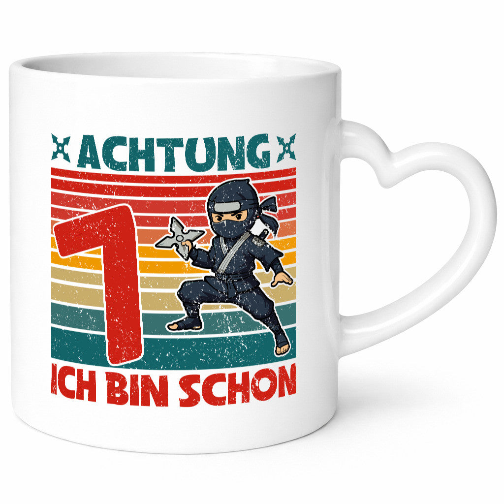 7. Geburtstag | 7 Jahre Ninja Kindergeburtstag Humor Geschenkidee Tasse