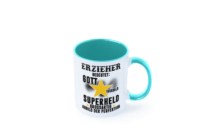 Bedeutung von Erzieher | Pädagoge Schule lustiger Spruch Geschenk Humor