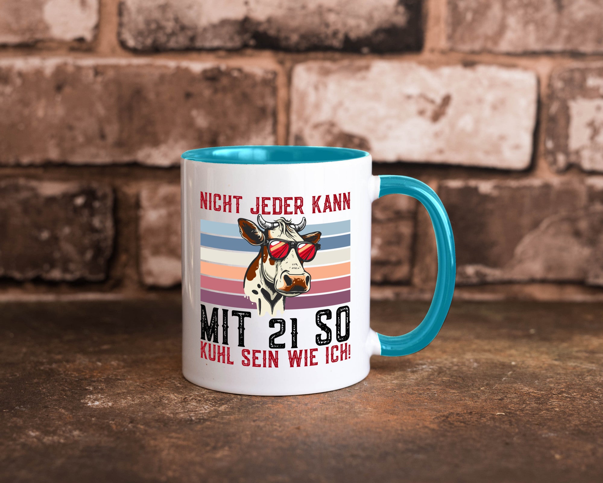 Mit 21 so gut aussehen | 21. Geburtstag Landwirt Bauer v2 Humor Geschenkidee