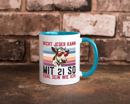 Mit 21 so gut aussehen | 21. Geburtstag Landwirt Bauer v2 Humor Geschenkidee