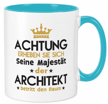 Seine Majestät Architekt | Architektur Büro Geschenkidee Arbeit Kollegen Humor