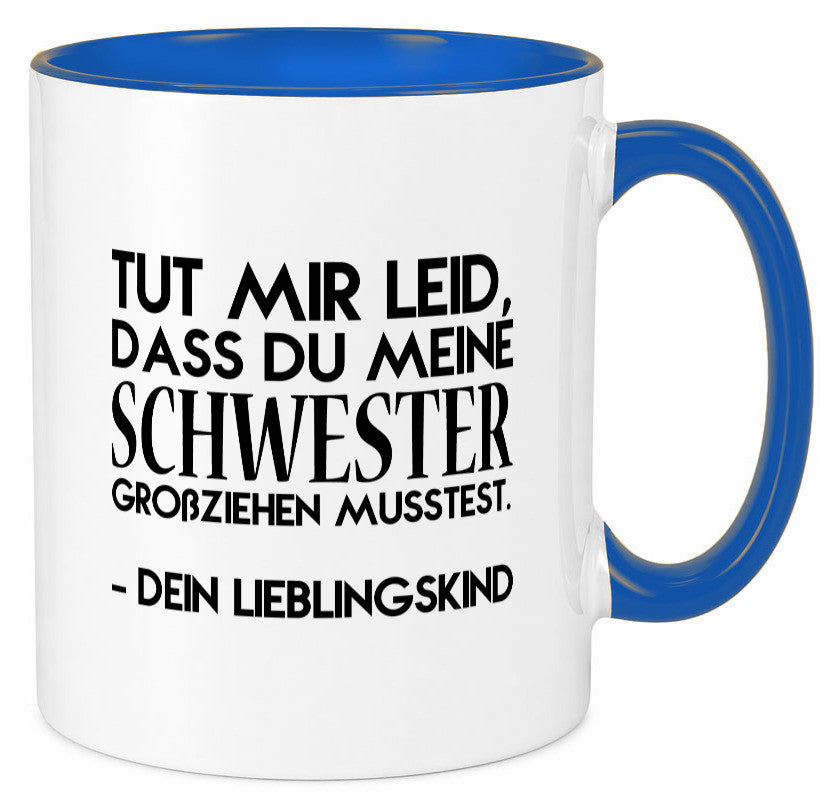 Lieblingskind | Eltern Schwester Kinder lustig Geschenk Humor Geschenkidee