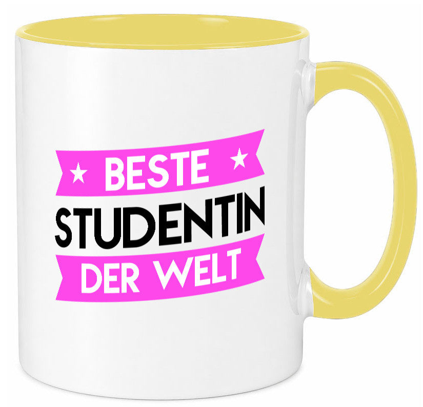 Beste Studentin | Uni Studium Universität Geschenkidee Humor Tasse